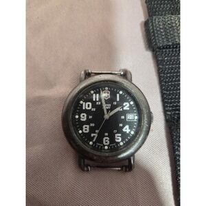 VINTAGE - Swiss Army Calvary Gunmetal  PVD Coating (Men's) SS Field Watch Read